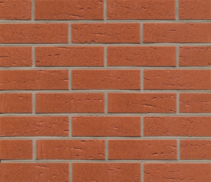 Плитка фасадная клинкерная Feldhaus Klinker R487DF9 Terreno rustico рельефная, 240x52x9 – 1
