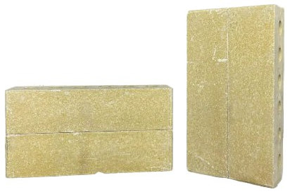 Кирпич гиперпрессованный одинарный Желтый Агат гладкий СПК – 1
