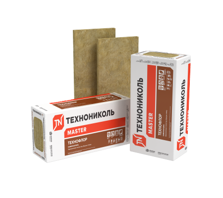 Изображение минераловатная плита технониколь технофлор грунт 90 кг/м3 1200х600х50 мм
