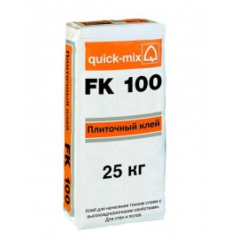 Плиточный клей эластичный  FK 100 Quick-mix 25 кг – 1