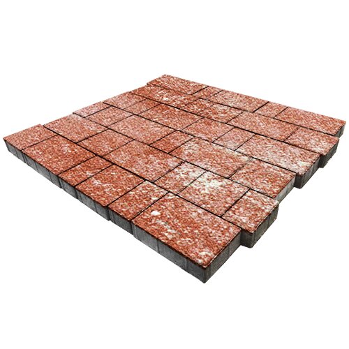 Изображение тротуарная плитка steinrus новый город colormix порто, native, 40 мм