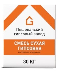 Изображение клей антимороз пешеланский гипсовый завод 30 кг