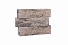 Кирпич гиперпрессованный одинарный Серый Обсидиан рустированный угол СПК – 3
