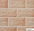 Плитка фасадная клинкерная Stroeher крупноформатная KERABIG KS 03 rose рельефная глазурованная 302x148x12  – 1