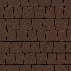 Тротуарная плитка Steinrus Аттика коричневый, native, 60 мм – 2