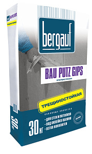Штукатурка гипсовая Bergauf Bau Putz Gips 30 кг – 1
