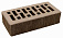Кирпич облицовочный коричневый одинарный бархат М-150 СтОскол – 1