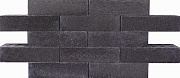 Кирпич гиперпрессованный одинарный Черный Оникс гладкий СПК – 1