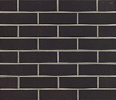 Плитка фасадная клинкерная Feldhaus Klinker R740DF9 Anthracit senso гладкая, 240x52x9 – 1