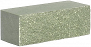 Кирпич гиперпрессованный полуторный М-250 зеленый рустированный ложок  – 1