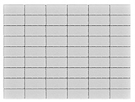 Тротуарная плитка 342 МЗ Брусчатка 200х100х60 Белый – 2