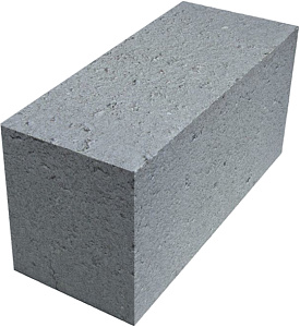 Блок пескобетонный стеновой полнотелый 390x188x190 СКЦ – 1