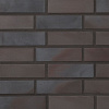 Плитка фасадная клинкерная Stroeher KERAVETTE CHROMATIC и FLAME 336 metallic black гладкая NF11, 240x71x11  – 1