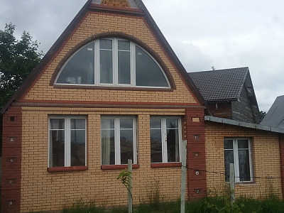 Кирпич облицовочный слоновая кость одинарный рустик М-175 Голицыно – 3