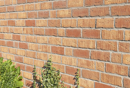 Плитка фасадная клинкерная Feldhaus Klinker R686DF17 Sintra ardor calino рельефная, 240x52x17  – 2