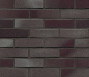 Плитка фасадная клинкерная Feldhaus Klinker R384DF14 Ferrum liso гладкая, 240x52x14 – 1