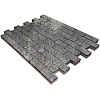 Тротуарная плитка Steinrus Прямоугольник ColorMix Актау, native, 60 мм – 1