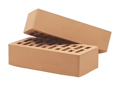 Кирпич облицовочный Янтарный одинарный гладкий – 4