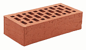 Кирпич облицовочный красный одинарный Лава М-200 ВКЗ – 1