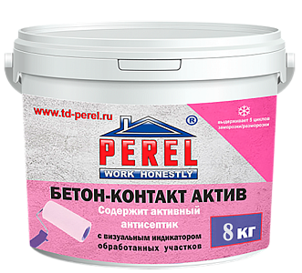 Бетон-контакт с антисептиком Perel Rof, 8 л  – 1