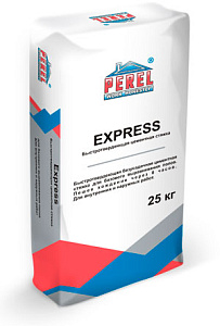 0720 Express Стяжка пола быстротвердеющая цементная PEREL  25 кг – 1