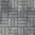 Тротуарная плитка Steinrus Паркет ColorMix Актау, гладкая, 60 мм – 2