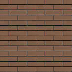 Кирпич облицовочный Темно-коричневый одинарный гладкий ЖКЗ – 3
