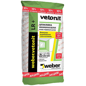 Шпатлёвка финишная Weber-Vetonit LR+ 25 кг – 1