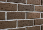 Кирпич облицовочный Нева полуторный Горизонтальный Руст М200 VOLGABRICK – 1