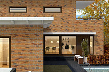 Плитка фасадная клинкерная Feldhaus Klinker R665NF14 Sintra sabioso binaro  рельефная, 240x71x14  – 2 Плитка фасадная клинкерная Feldhaus Klinker R665NF14 Sintra sabioso binaro  рельефная, 240x71x14  – 2