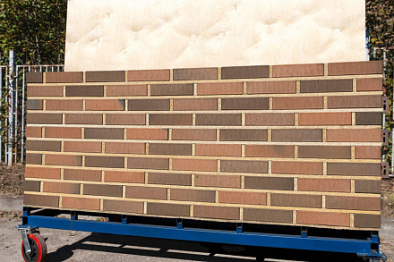 Кирпич облицовочный Нева одинарный Вертикальный Руст М200 VOLGABRICK – 8