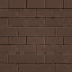 Тротуарная плитка Steinrus Прямоугольник коричневый, гладкая, 80 мм – 2