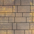 Тротуарная плитка Steinrus Инсбрук Тироль ColorMix Тоскана, гладкая, 60 мм – 2