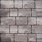 Тротуарная плитка Steinrus Palermo ColorMix Умбра, гладкая, 80 мм – 2