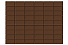 Тротуарная плитка 342 МЗ Брусчатка 200х100х60 Темно-коричневый  – 2
