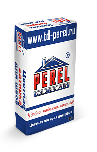 RL 5410 Зима Цветная затирка PEREL, серая, 25 кг  – 1