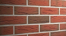 Кирпич клинкерный Feldhaus Klinker "Carmesi aczent mana K345NF" с посыпкой  240х115х71  – 2