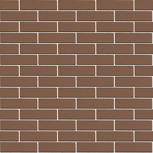 Кирпич облицовочный Темно-коричневый брусок гладкий ЖКЗ – 2