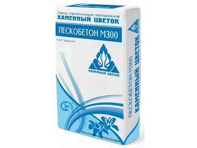 Пескобетон "Каменный цветок" М-300+ ТМ  "ТИТАН" 40 кг – 1