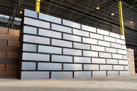 Кирпич облицовочный Металлик Премиум одинарный М-175 Красная Гвардия – 5