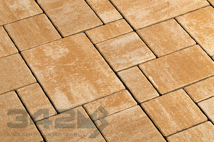 Тротуарная плитка 342 МЗ Серия "Бавария" 280/210/140*210/140/70*60 Каракум – 1