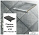 Клинкерная ступень прямоугольная  Stroeher KERAPLATTE ROCCIA 840 grigio, 294x175x52x10  – 1
