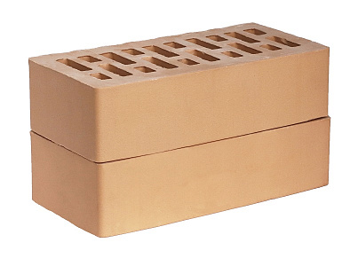 Кирпич облицовочный Янтарный одинарный гладкий – 3