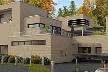 Плитка фасадная клинкерная Feldhaus Klinker R691DF17 Sintra perla  рельефная, 240x52x17  – 3 Плитка фасадная клинкерная Feldhaus Klinker R691DF17 Sintra perla  рельефная, 240x52x17  – 3