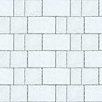 Тротуарная плитка Steinrus Новый город Рид белый, гладкая, 80 мм – 2