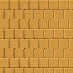 Тротуарная плитка Steinrus Квадрат малый желтый, гладкая, 60 мм – 2