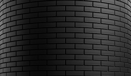 Кирпич облицовочный Черный матовый Премиум одинарный Красная Гвардия – 1