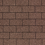 Тротуарная плитка Steinrus Грас коричневый, antico, 80 мм – 2