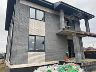 Кирпич гиперпрессованный одинарный М-250 белый рустированный угол  – 8