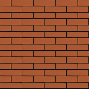 Кирпич облицовочный красный одинарный гладкий ЖКЗ – 3